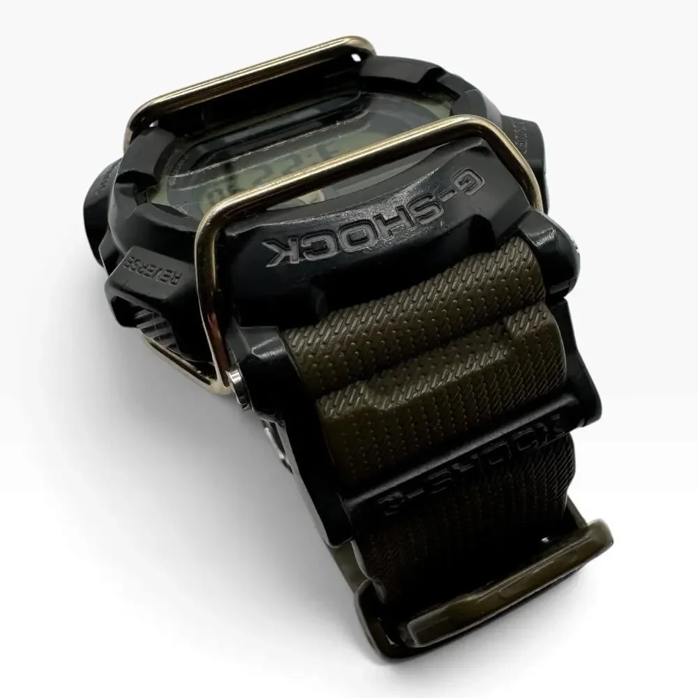 Casio G-Shock GD-400-9 Olive Green Gold Digital Watch 3434 200M